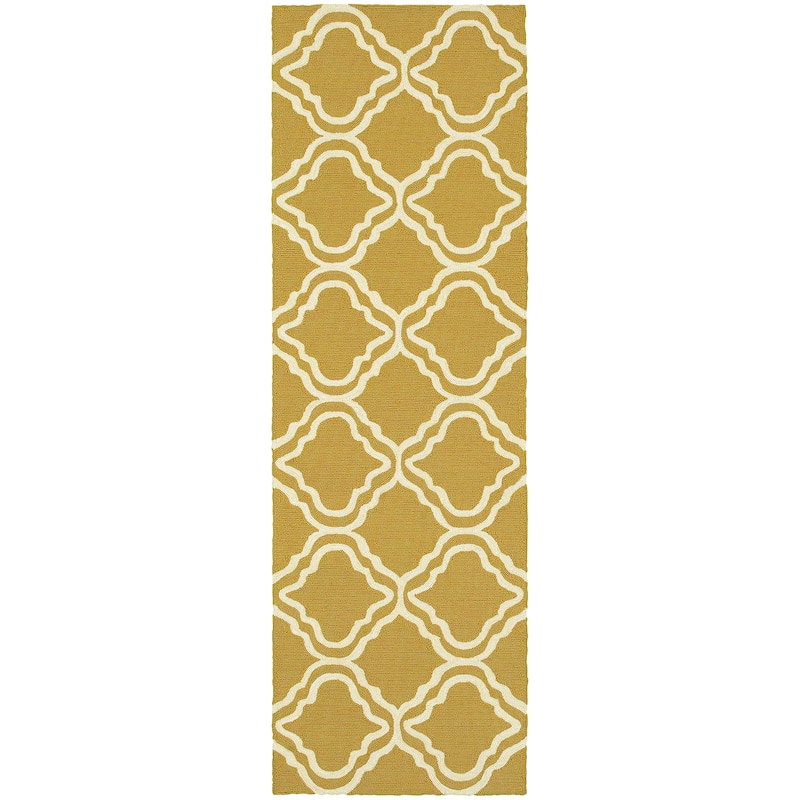 Style Haven Axel Scallop Trellis Hand-Hooked Indoor/ Outdoor Rug