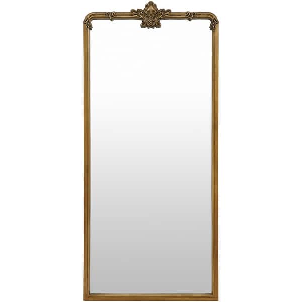 slide 2 of 2, Livabliss Highclere Traditional Full Length Mirror - 66"H x 30"W x 2"D Gold