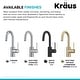 preview thumbnail 11 of 124, Kraus Oletto Single Handle 1-Hole Kitchen Bar Faucet
