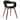 vidaXL Dining Chair with Bentwood and Faux Leather Side Chair for Kitchen - 19.3" x 20.1" x 27.6"