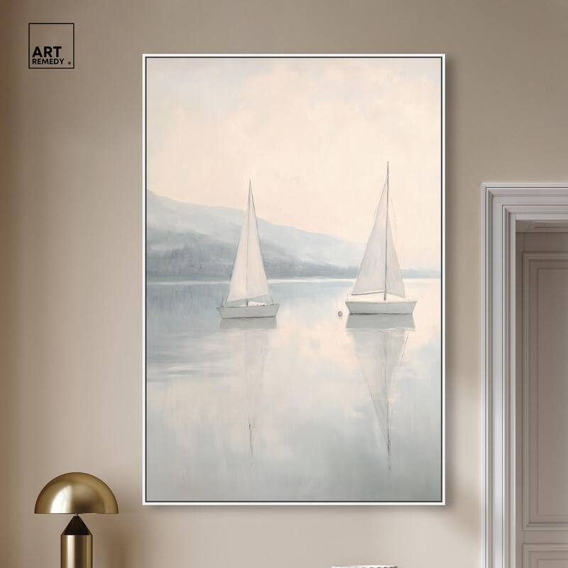 Dreaming of Sails II Canvas by Art Remedy