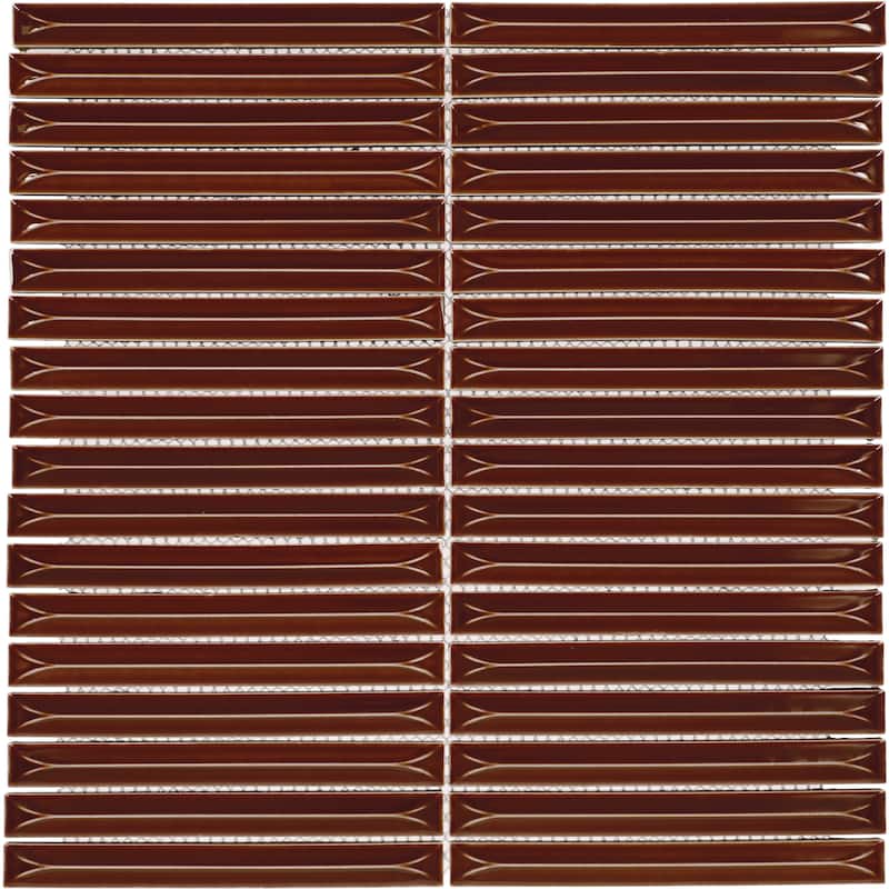 Daltile Artefino Vintage 1.5 x 6 Pyramid Mosaic (10 PC Per SQFT) (9.70 SQFT Per Carton)