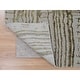 preview thumbnail 5 of 10, Shahbanu Rugs Gray Fine jacquard Modern Wool and Art Silk Hand Loomed Oriental Rug (9'0" x 11'7") - 9'0" x 11'7"
