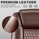 preview thumbnail 4 of 11, Bossin Big and Tall Office Chair High Back Executive Chair Ergonomic Adjustable Executive Leather Chair,400lbs