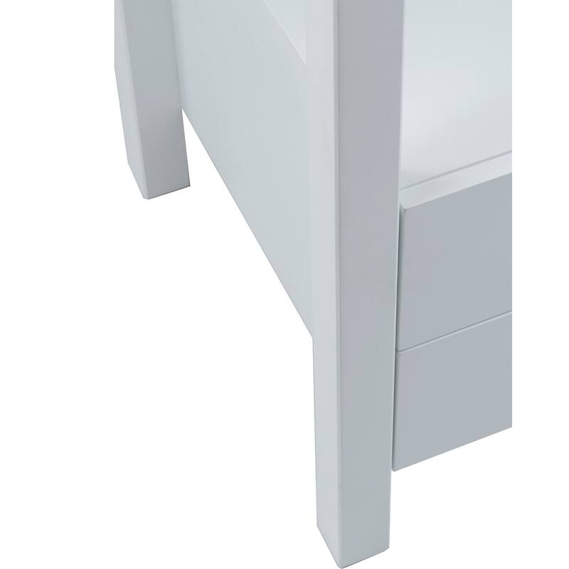 East at Main Painted Acacia Wooden End Table