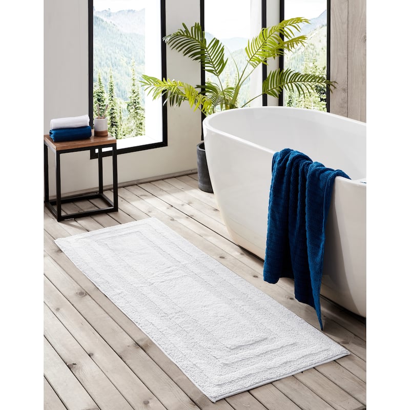 Eddie Bauer Logan Cotton Bath Runner Rug