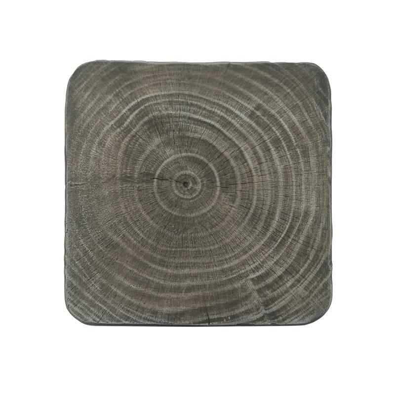 Christopher Knight Home - Stella Twisted Spiral Wood Grain Side Table
