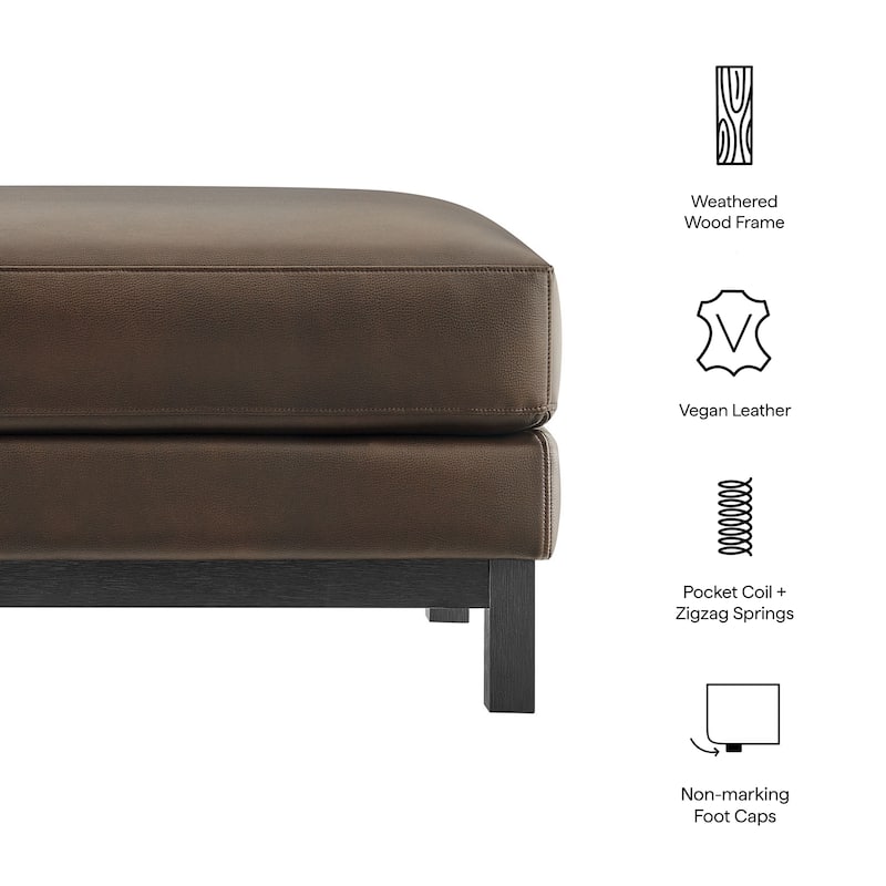 Roscoe Upholstered Ottoman
