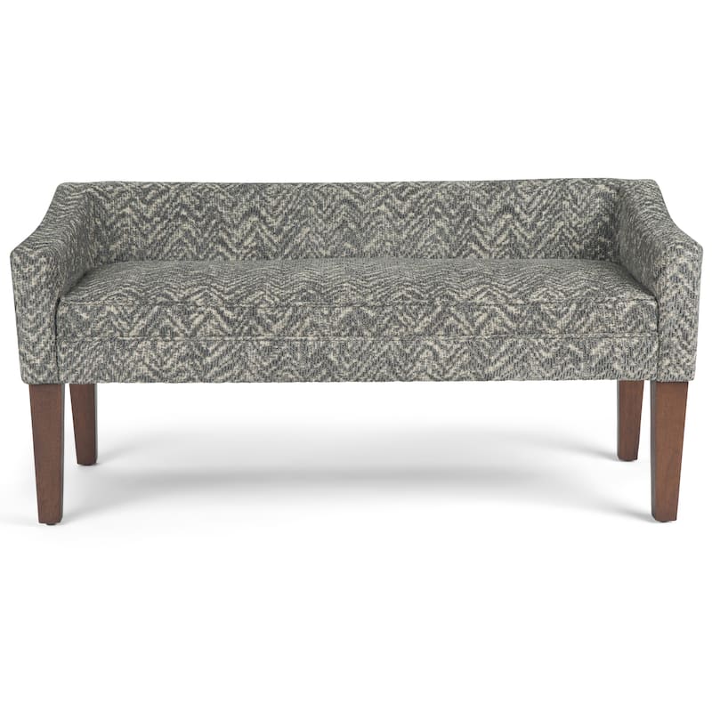 WYNDENHALL Layla 50 inch Wide Contemporary Upholstered Bench - 50"x 22"x 23.8"