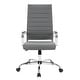 preview thumbnail 41 of 42, LeisureMod Benmar High-Back Adjustable Leather Office Chair