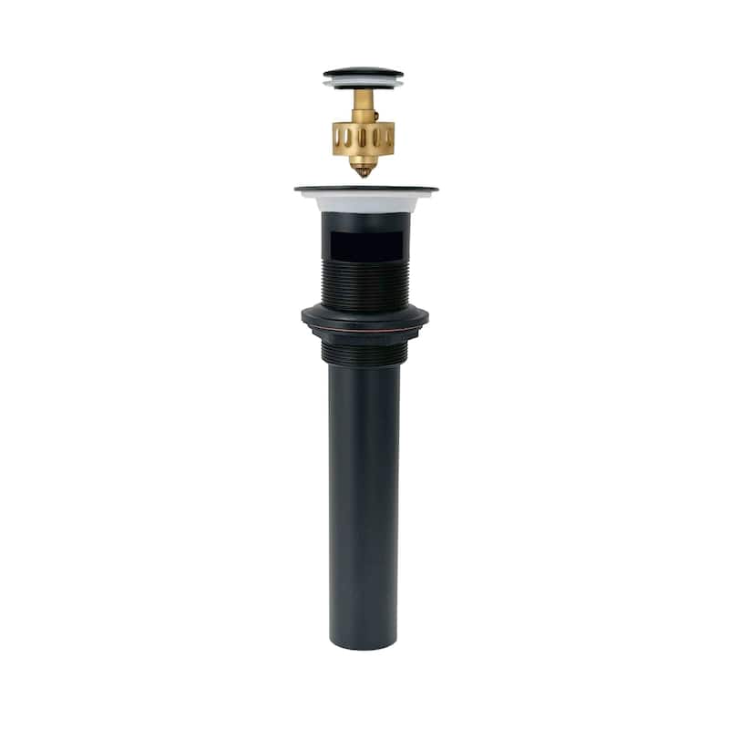 STYLISH Pop-Up Bathroom Sink Drain with Overflow D-700