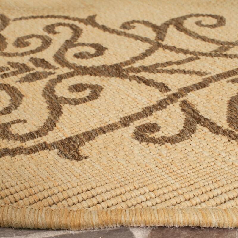 SAFAVIEH Courtyard Marylou Waterproof Patio Backyard Rug