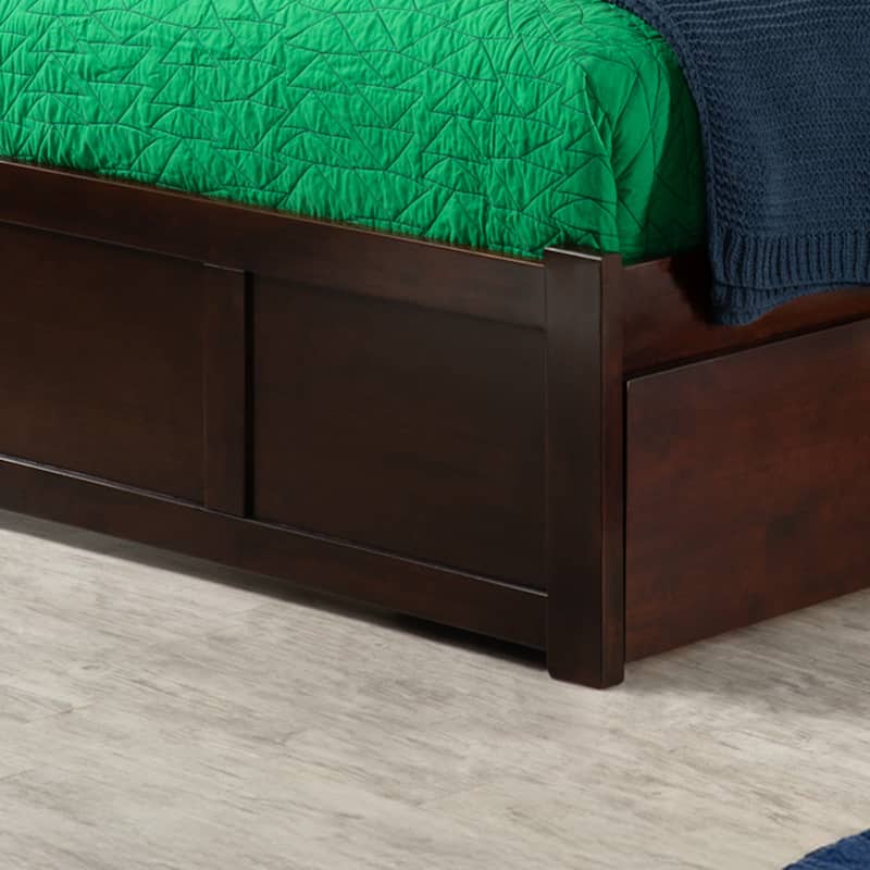 Concord Bed with Footboard and Twin Extra Long Trundle