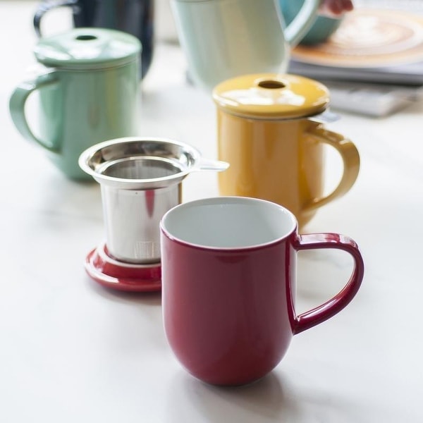 LOVERAMICS 300ml Mug with Infuser & Lid. Opens flyout.