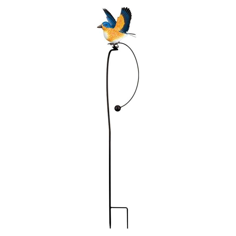 Rocker Bird Stake - Blue Bird