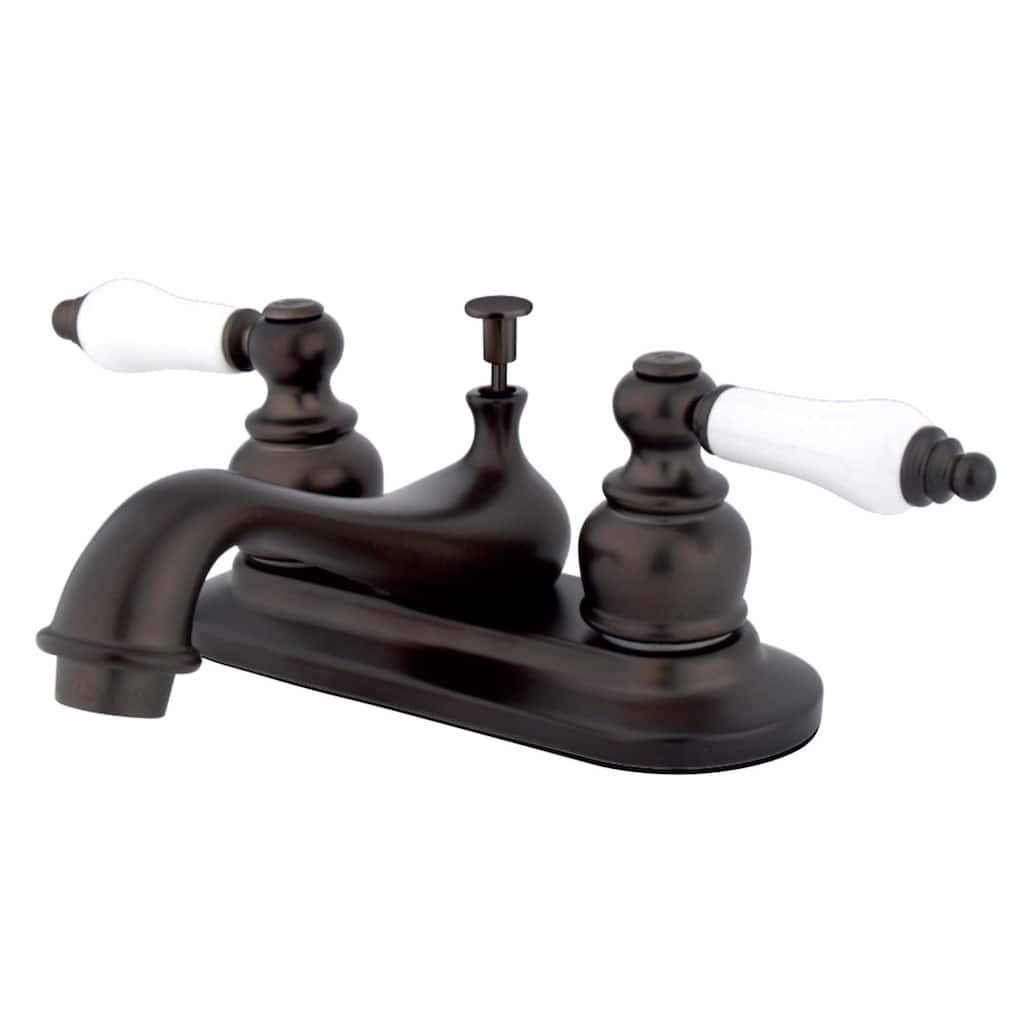 Kingston Brass Restoration 1.2 GPM Deck Mounted Centerset Bathroom