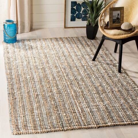SAFAVIEH Jerneja Handmade Solid Chunky Jute Area Rug
