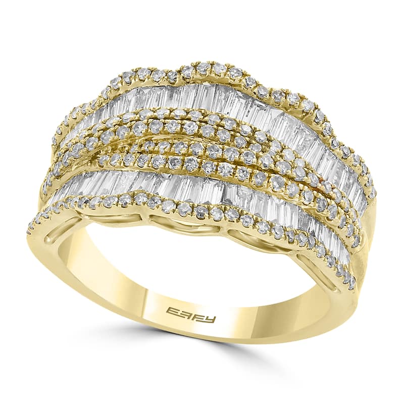 Effy Women's 14K Yellow Gold Diamond Ring
