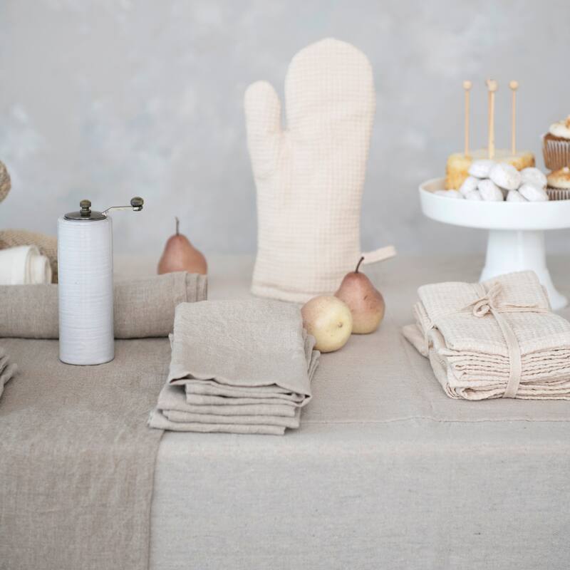 Stonewashed Linen Dinner Napkins