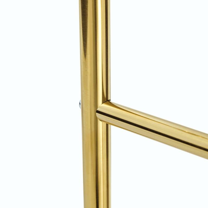 70" Tall Industrial Coat Rack for Entryway, Solid Wood & Stainless Steel, Double Layer Hanging Rack