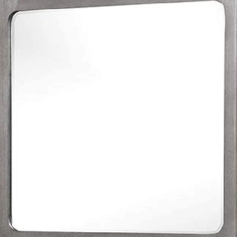 Thorne Dresser Mirror, Warm Gray Rubberwood, Beveled Edge, 40 Inch - Warm Gray