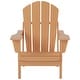 preview thumbnail 18 of 129, POLYTRENDS Laguna All Weather Poly Outdoor Adirondack Chair - Foldable (Set of 2)