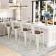preview thumbnail 9 of 40, Andeworld farmhouse bar stools ,counter height bar stools set of 4 - Set of 4