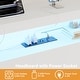 preview thumbnail 31 of 82, Headboards with Storage Shelves, Head Board with Power Outlet and LED Light for Bed Frame