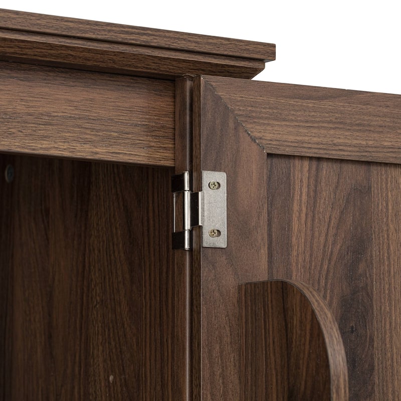 71" Tall Kitchen Pantry Storage Cabinet with Pull Out Cabinet Organizers for Kitchen