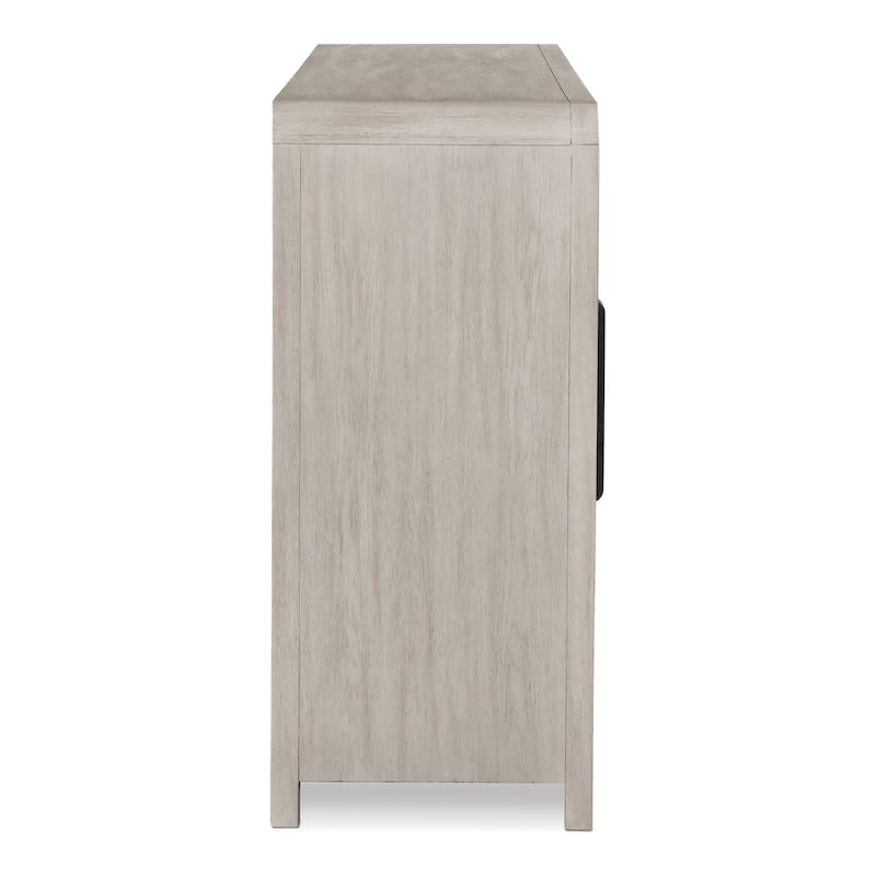 Furniture of America Billet Modern Natural Oak Solid Wood Dining Server Cabinet