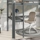 preview thumbnail 79 of 91, Modern Solid Wood Loft Bed with Built-in Desk, Safety Ladder