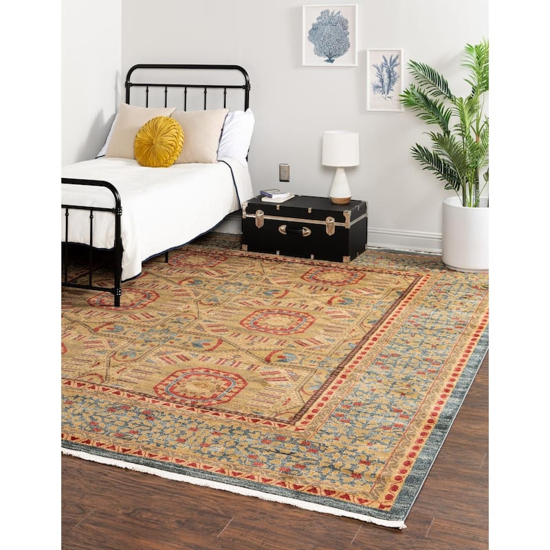 Traditional Cassia Collection Area Rug