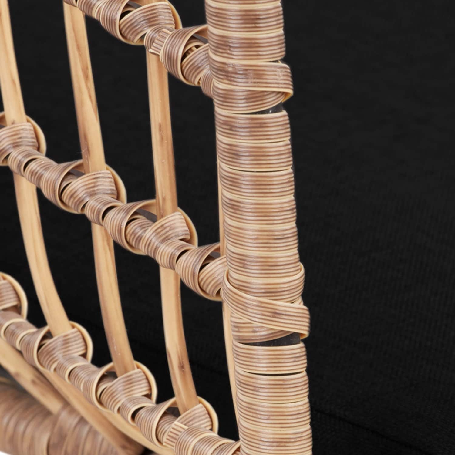 Tommy Hilfiger Graham Rattan Dining Chair Woven Wicker Armchair