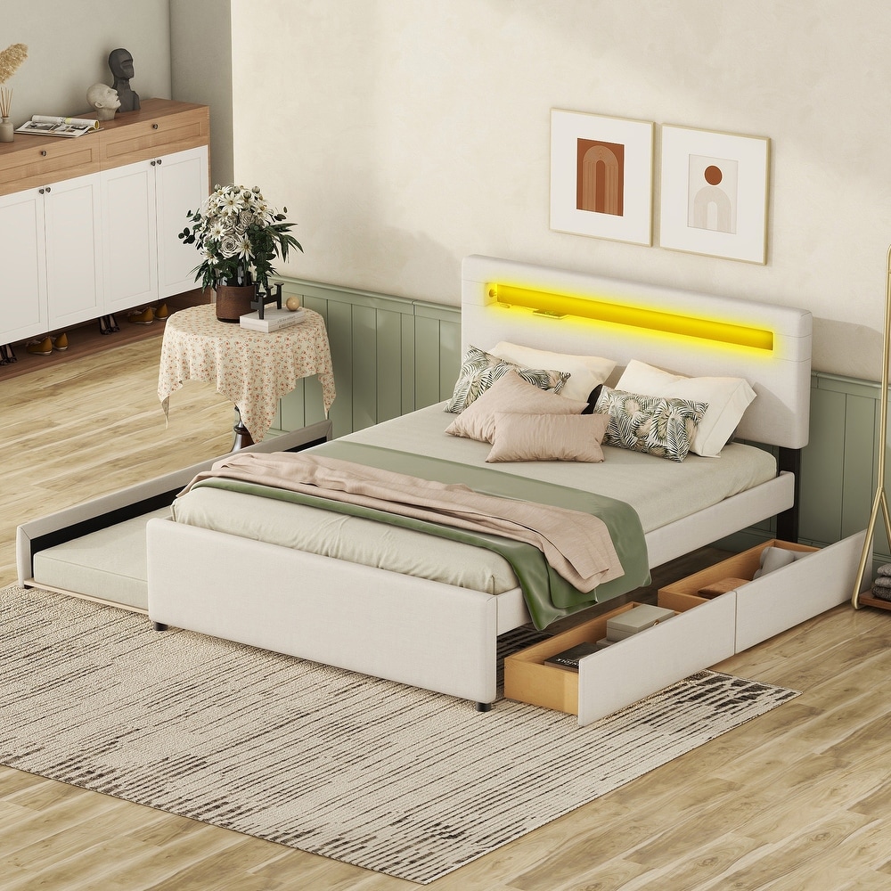 Scandinavian shop trundle bed