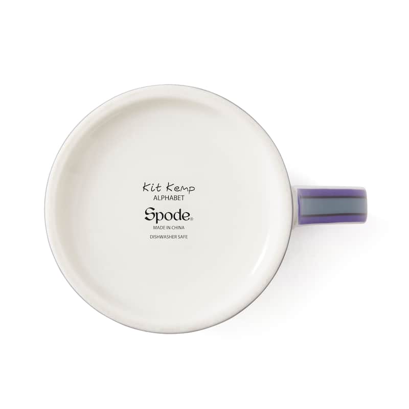 Kit Kemp for Spode for Spode Alphabet 12 Ounce Mug