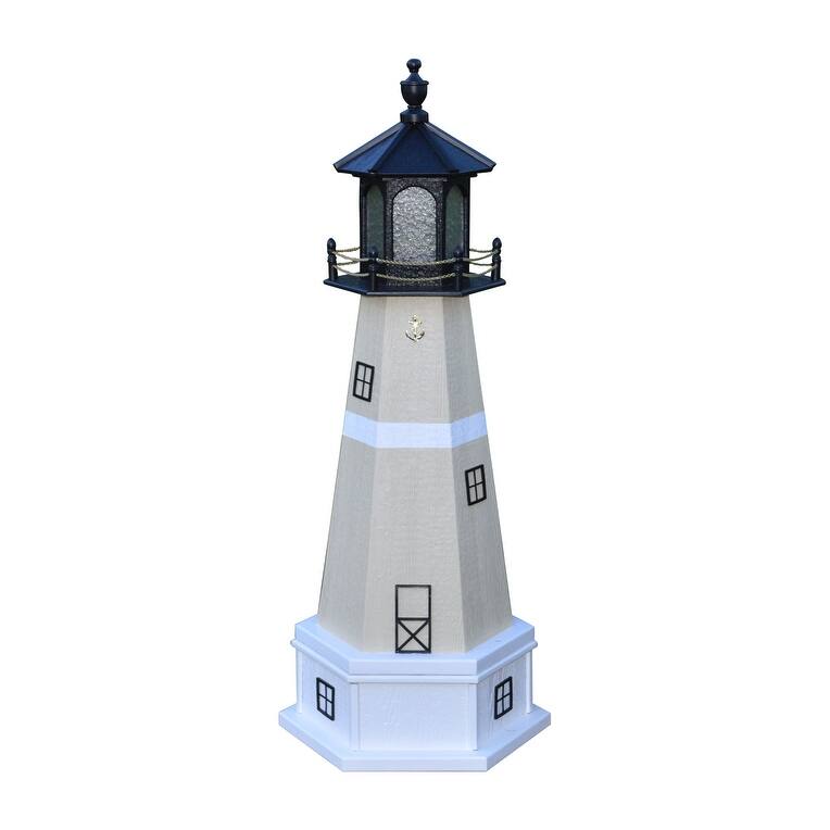 Replica Lighthouse with Base - 6' - Split Rock, Minnesota
