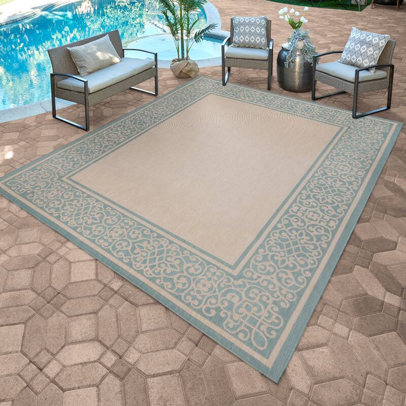 Gertmenian Grace Premium Multi-Size Multi-Colored Flatweave Indoor/ Outdoor Area Rug Collection