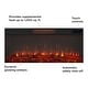 preview thumbnail 11 of 23, Real Flame Bernice Electric Landscape Fireplace 67"