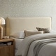 preview thumbnail 1 of 52, Camille Upholstered Striped Linen Blend Headboard Oatmeal Stripe - Full