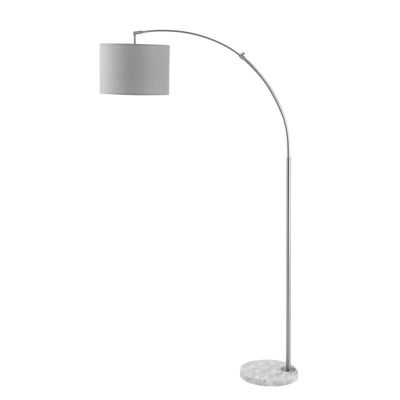 GetLedel 72-inch Modern Arch Floor Lamp with White Marble Base