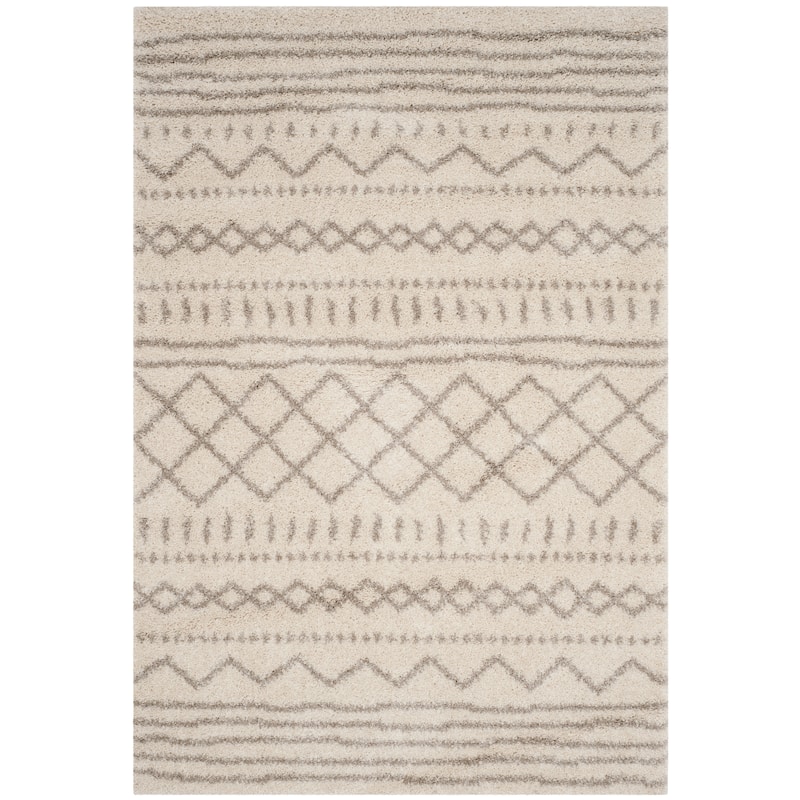 SAFAVIEH Arizona Shag Lotta Moroccan 1.2-inch Thick Rug