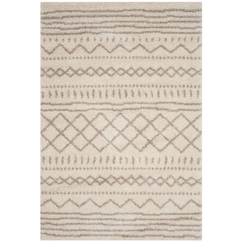 SAFAVIEH Arizona Shag Lotta Moroccan 1.2-inch Thick Rug