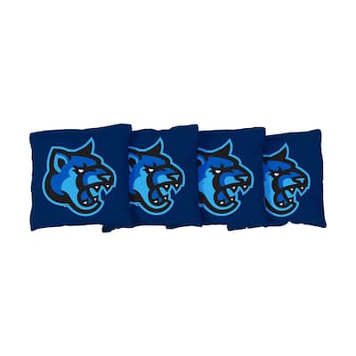 Cal State San Marcos Cougars Dark Blue Cornhole Bags