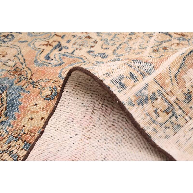 ECARPETGALLERY Hand-knotted Antalya Vintage Copper Wool Rug - 10'0 x 13'3