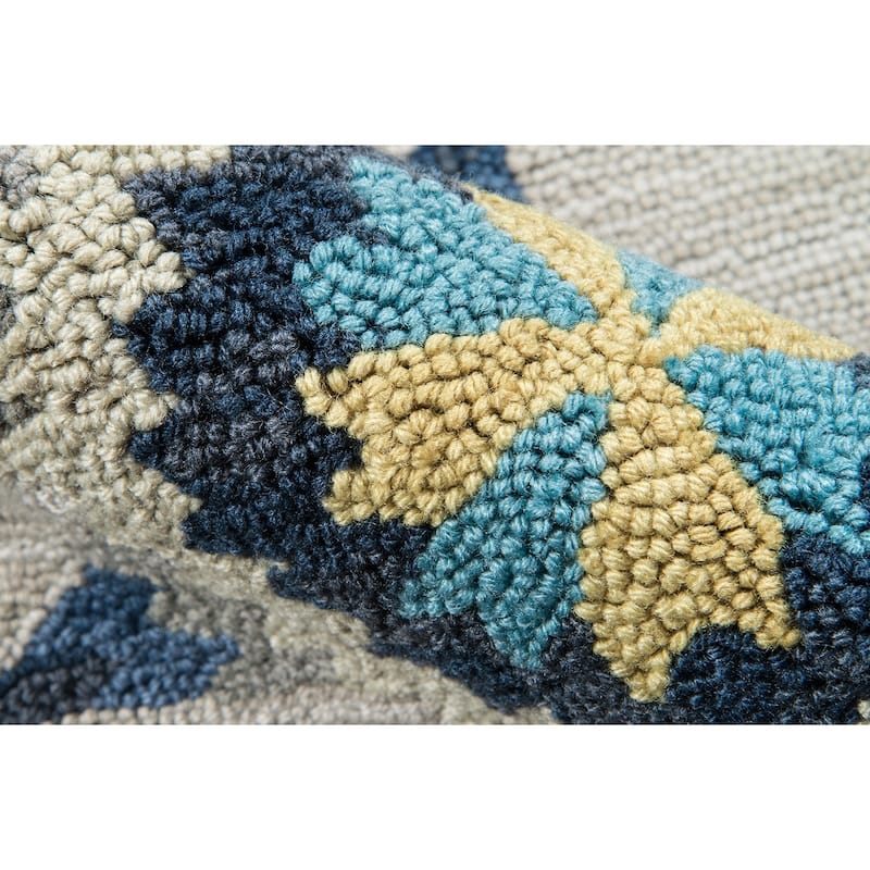 Momeni Summit Hand Hooked Polyester Geometric Area Rug