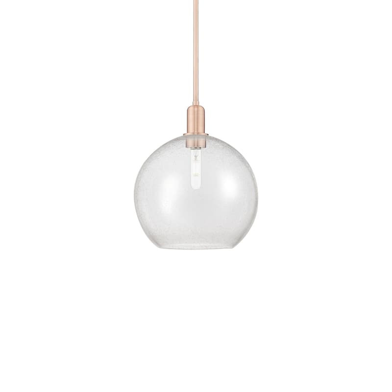 Innovations Lighting 716-1S-15-12 Athens Pendant Athens 12" Wide - Antique Copper / Seedy
