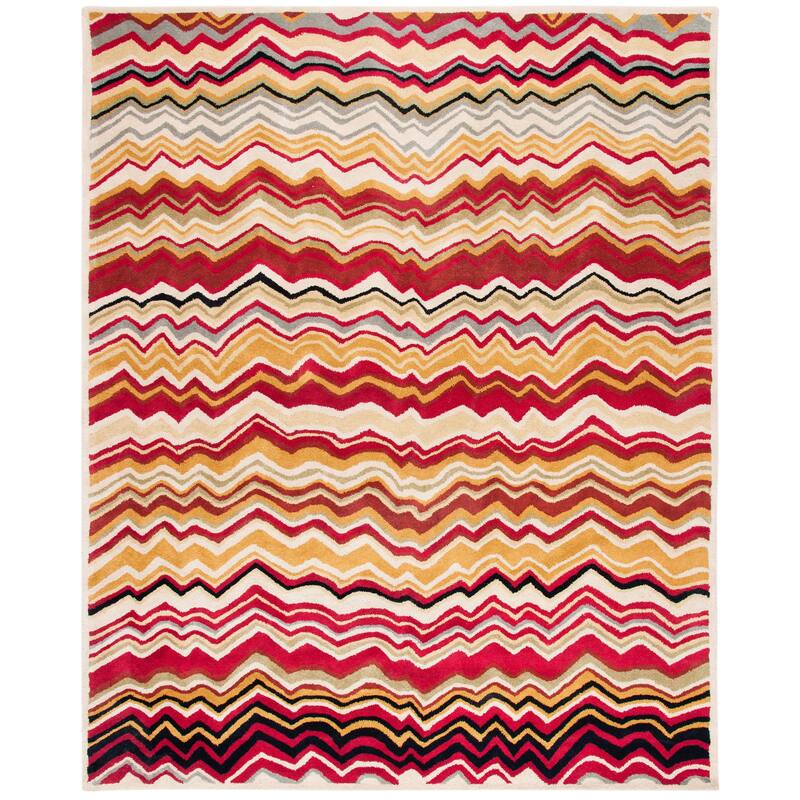SAFAVIEH Handmade Wyndham Gulzhan Modern Wool Rug