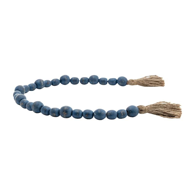 Sagebrook Home Beaded Garland