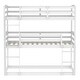 preview thumbnail 14 of 16, Twin over Twin over Twin High Quality Pine Wood Frame Triple Bunk Bed with High Guardrails