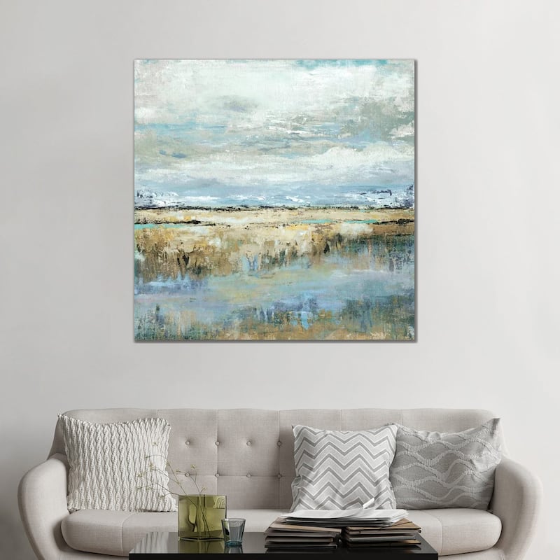 iCanvas "Coastal Marsh" by Tava Studios Canvas Print